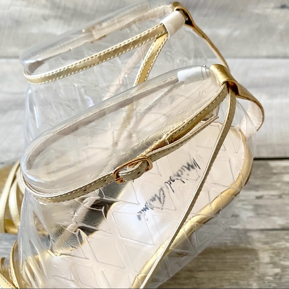 Michael Antonio Gold Platform Stiletto Heel - Picture 5 of 12